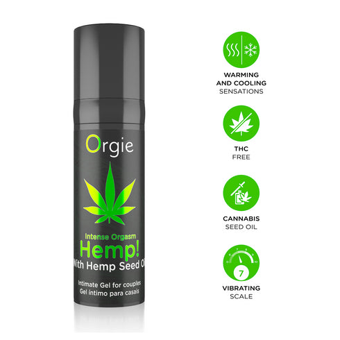 Orgie Intensiver Orgasmus Hanf! Stimulierendes Gel 15ml